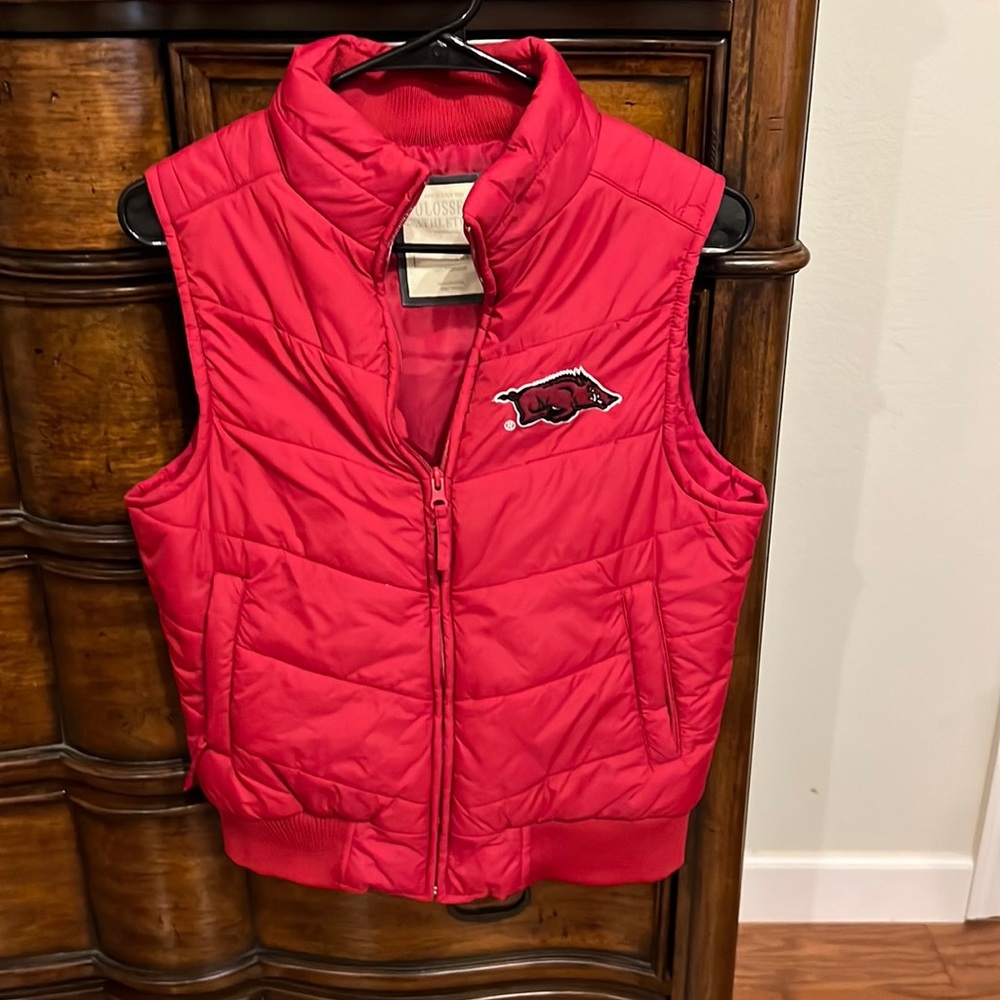 Arkansas Razorback vest